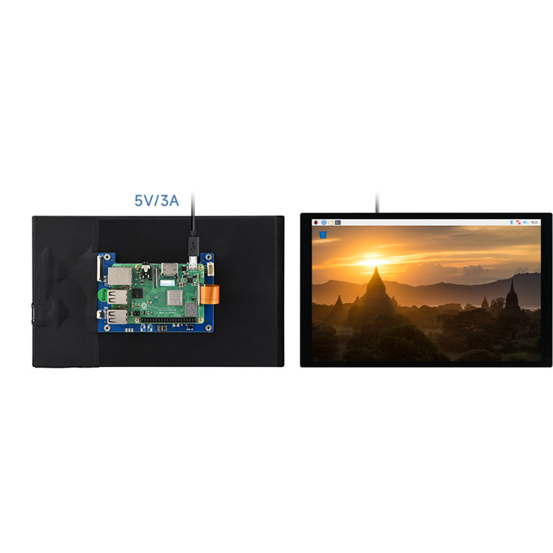 Pi Display - Ekran dotykowy DSI 10,1 cala do