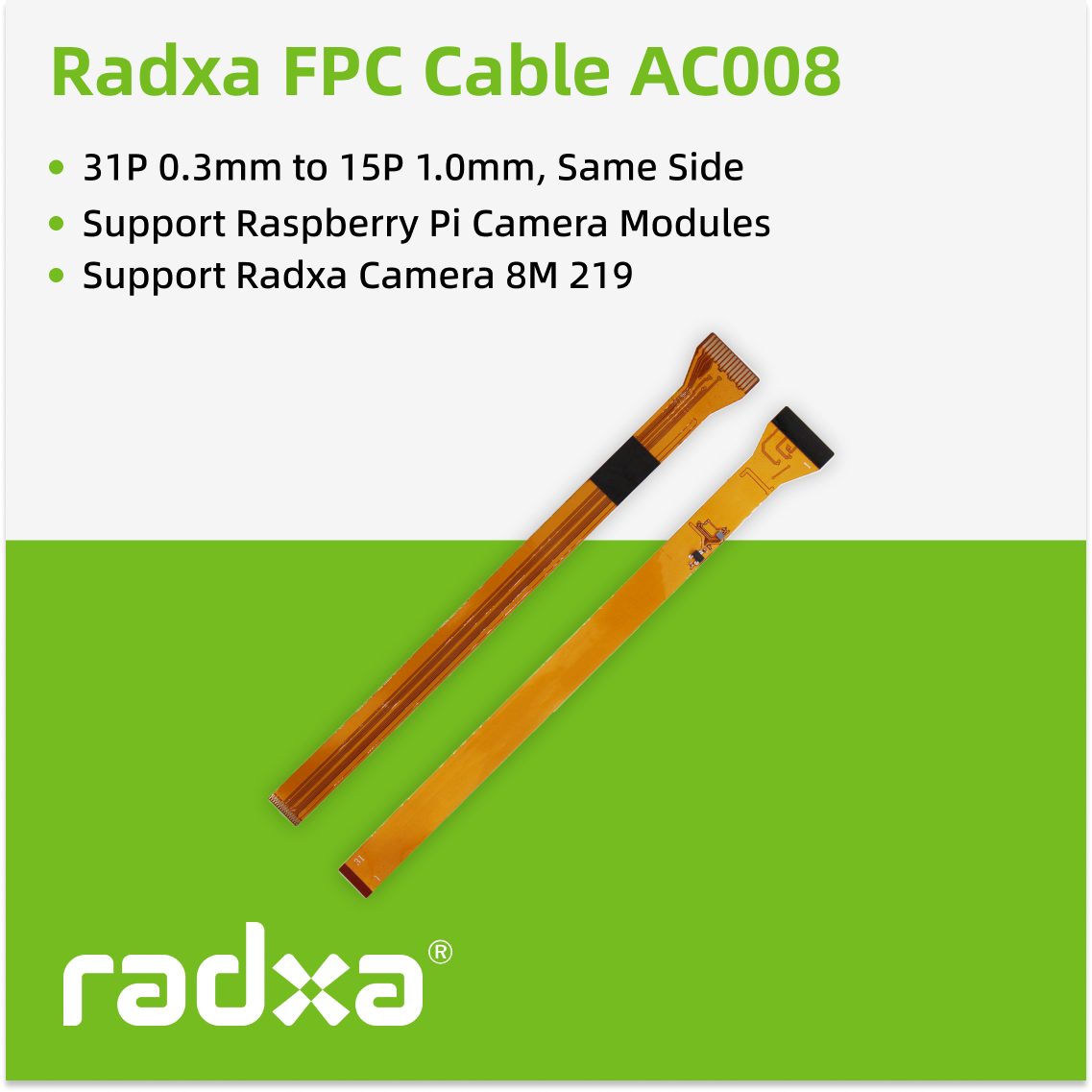 Pi Camera Cable - Kabel Radxa Camera FPC AC008 do