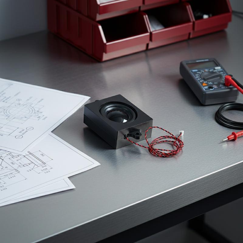 Pi 4 Case - Mini Głośnik Zamknięty 4 5W 50x45mm