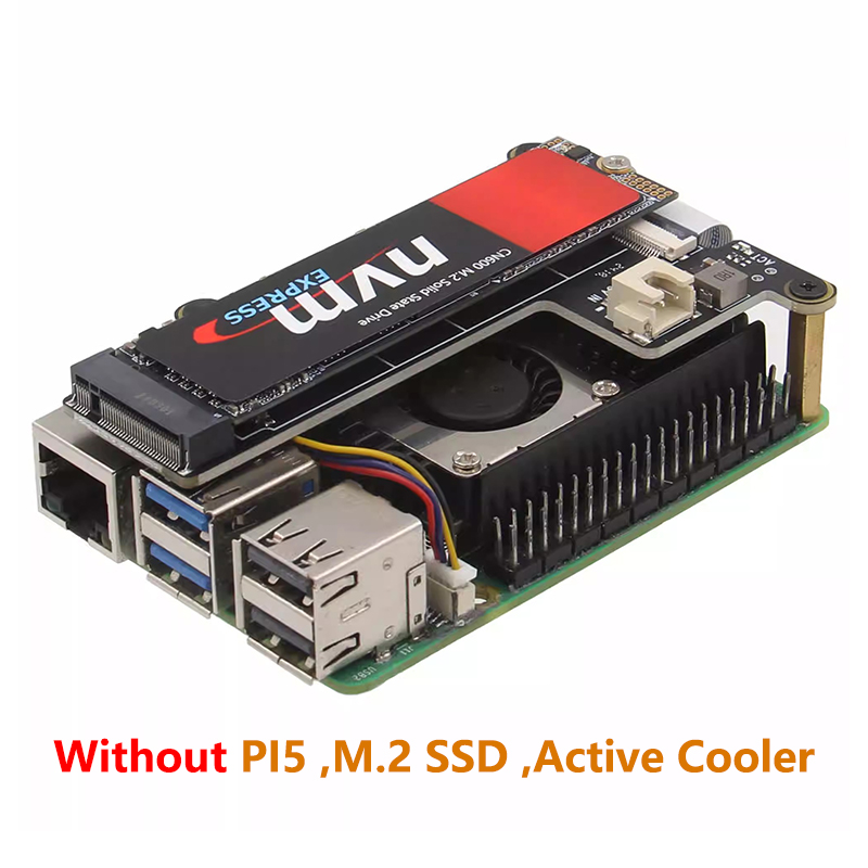 Raspberry Pi 5 PCIE M.2 NVMe P – Pi Cooler recenzja i cena