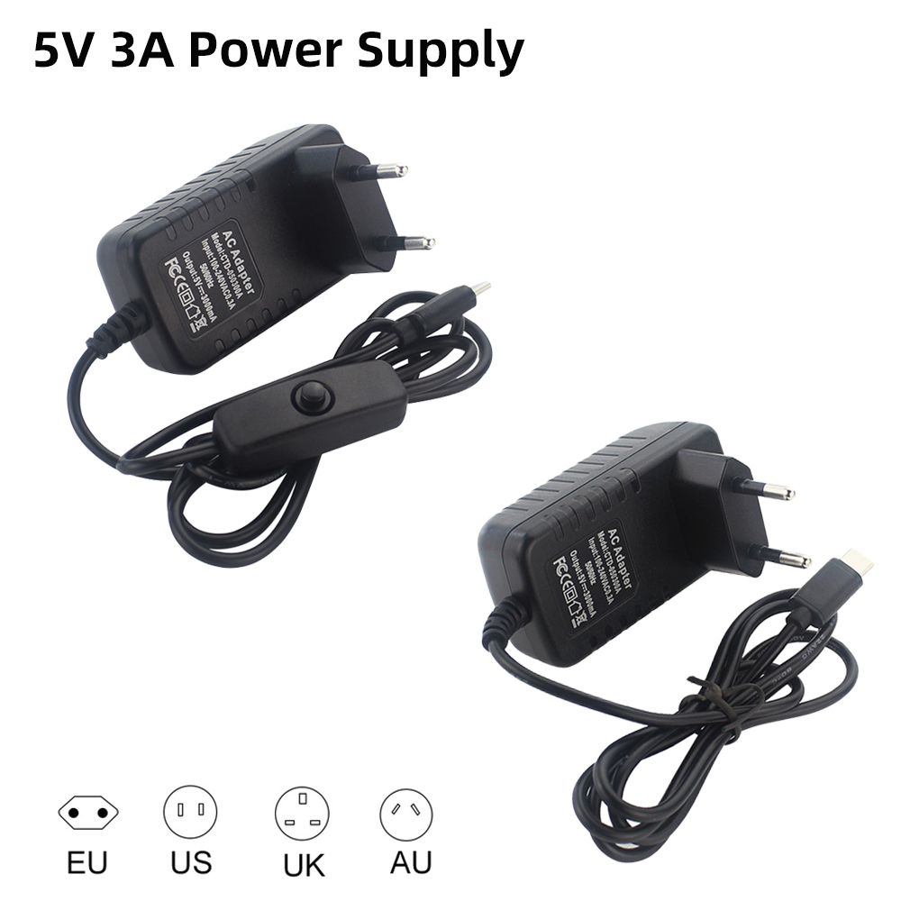 Zasilacz 5V 3A Raspberry Pi 4  – Pi Power Supply recenzja i cena