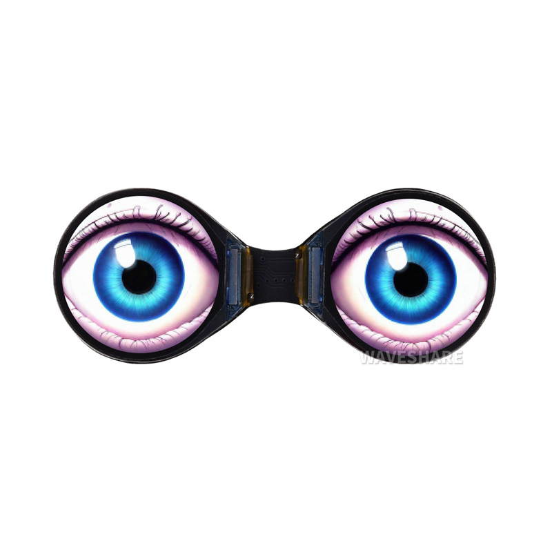 Waveshare 0.71inch Double Eye  – Pi Display recenzja i cena