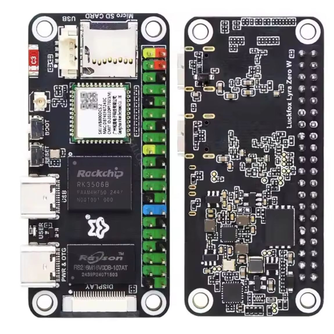 Płytka Luckfox Lyra Zero W RK3 – Pi Display recenzja i cena