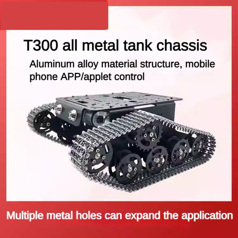 Metalowa podwozowa czołgu 2WD  – Raspberry Pi Kit recenzja i cena