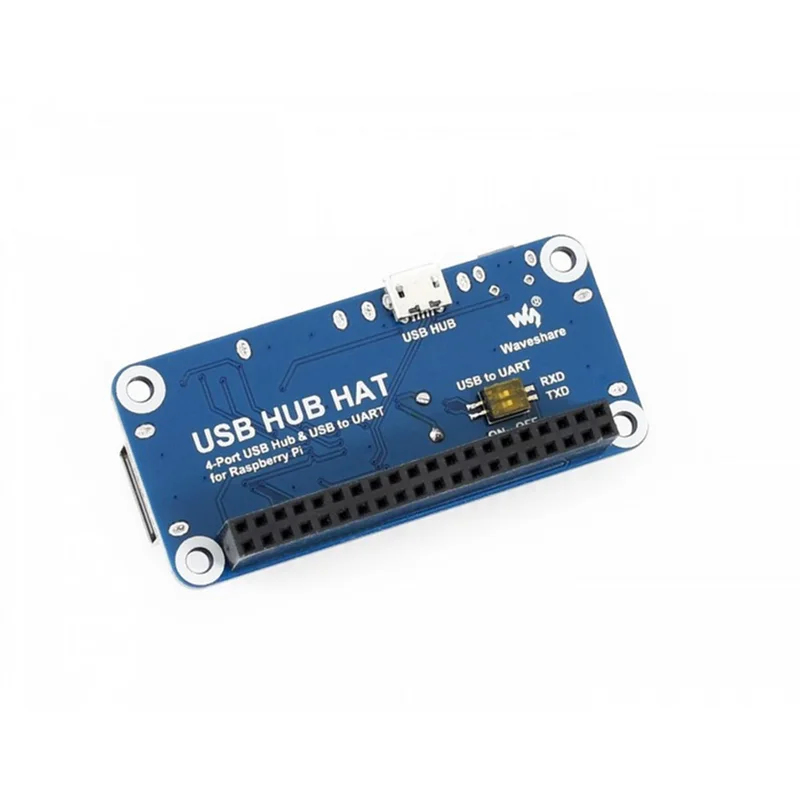 4-portowy USB HDM HUB HAT do R – Raspberry Pi 4 recenzja i cena