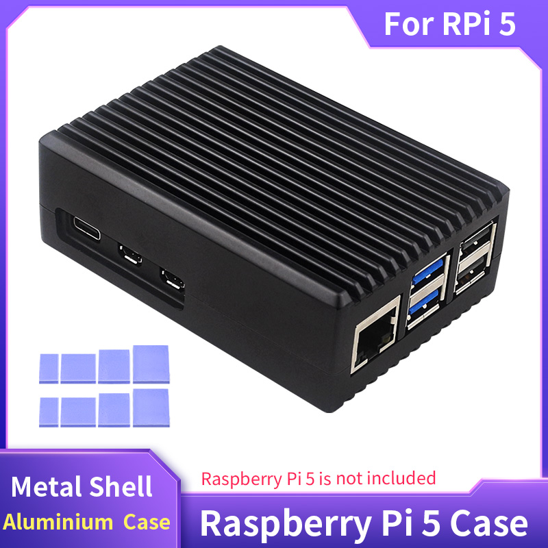 Raspberry Pi 5 Metalowa obudow – Pi 5 Case recenzja i cena