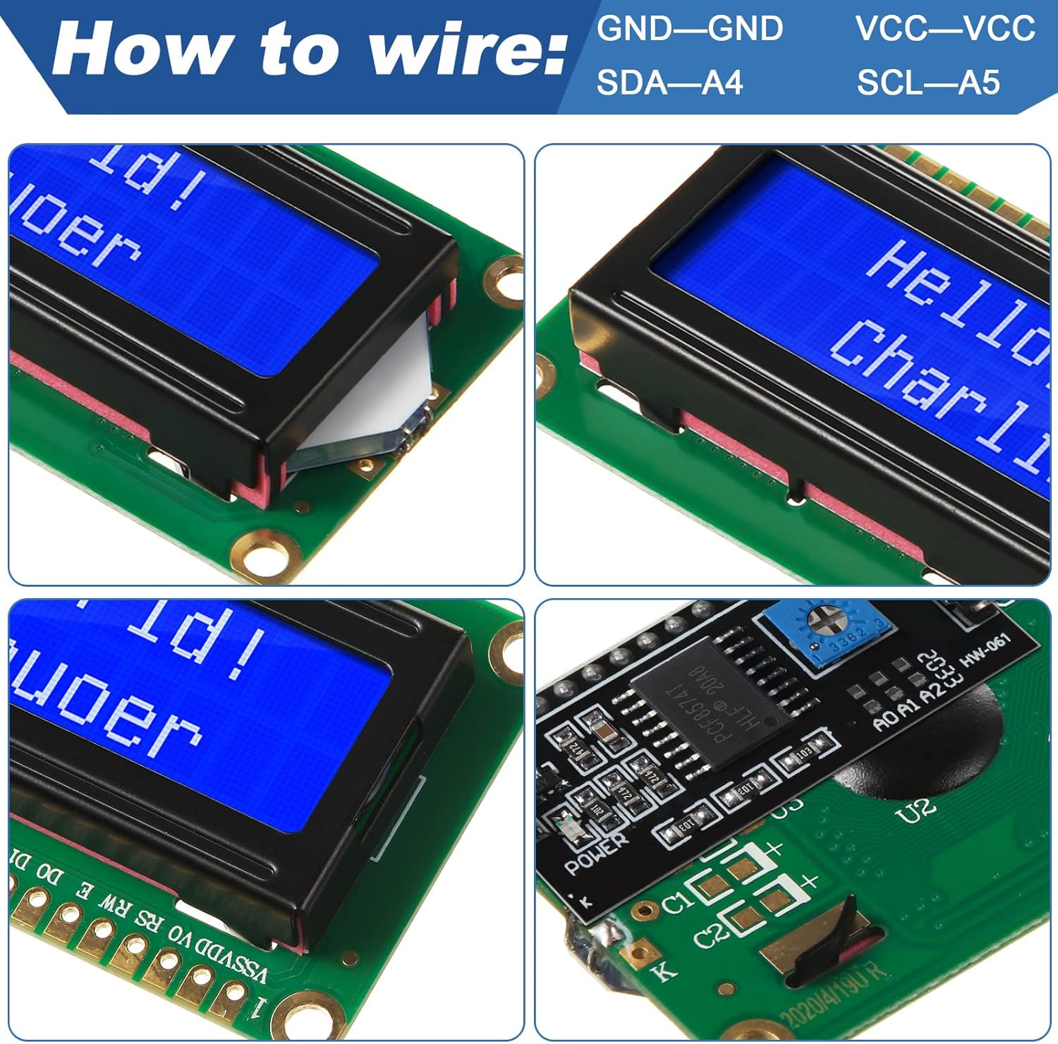 1 zestaw wyświetlacza LCD 1602 – Pi Display recenzja i cena