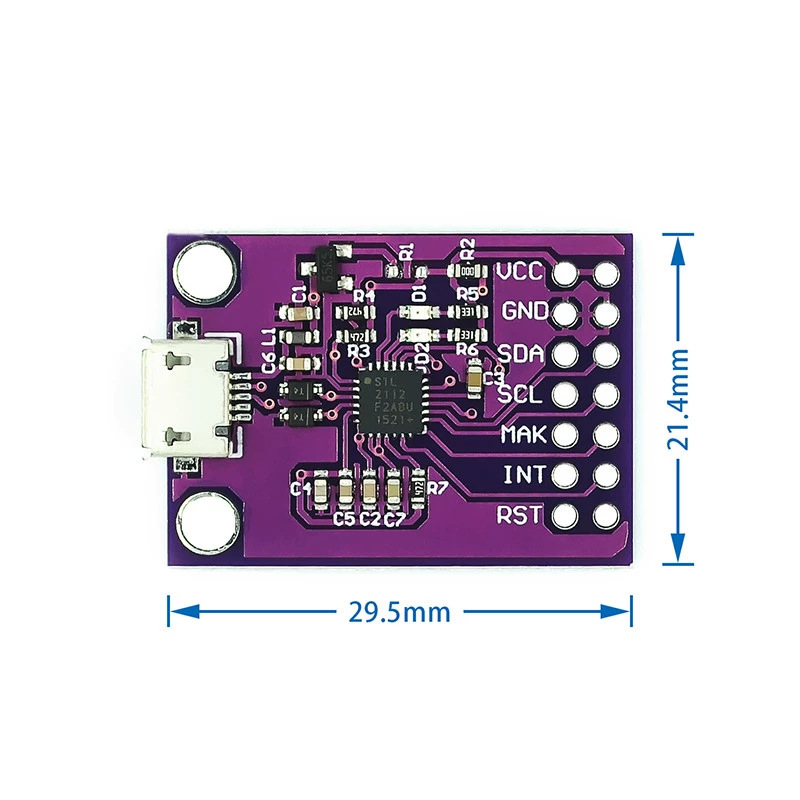 Płytka debugująca CP2112 USB d – Arduino Kit recenzja i cena